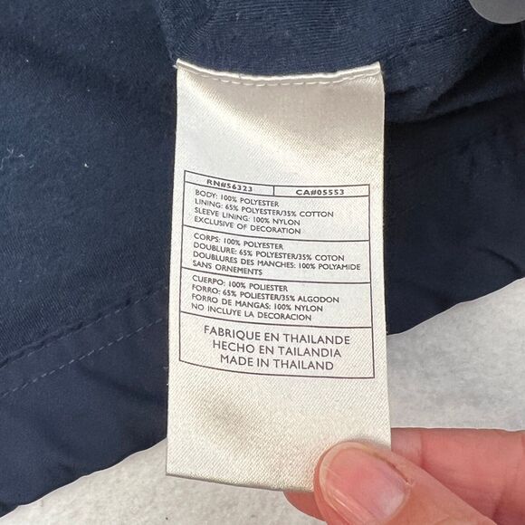 Nike Windbreaker Track Jacket Mens XXL Blue Gold Sports Running Warm Up - Picture 8 of 11